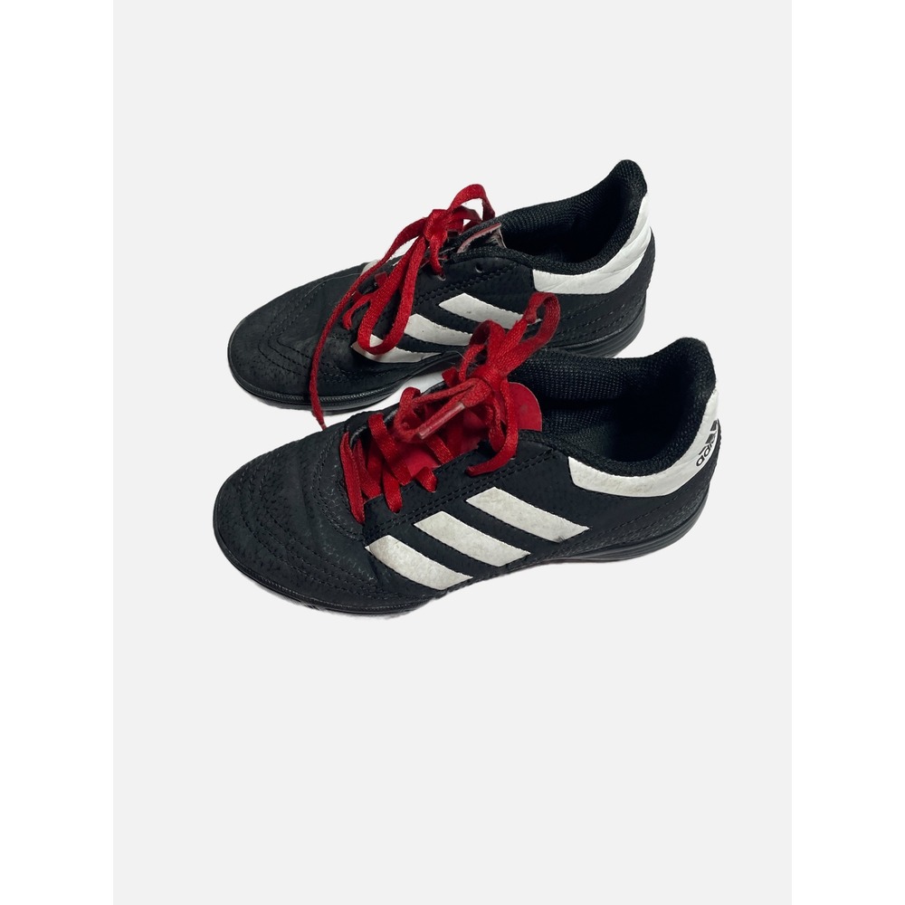 Adidas Goletto VI TF J Kids Soccer Cleats 13K Black White Red G26370 Turf Shoes